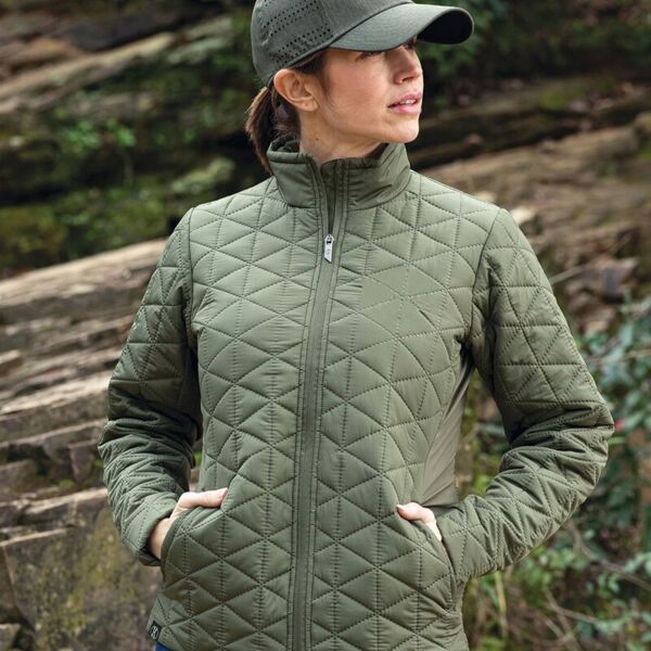 Women's Repreve® Eco Quilted Jacket Thumbnail